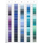 All 390 Colours of ISACORD 40 KS 5000M - 100% Polyester Embroidery Thread