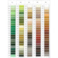 All 390 Colours of ISACORD 40 KS 5000M - 100% Polyester Embroidery Thread
