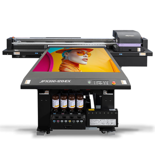 Mimaki JFX200-1213 EX Mid-Size UV Flatbed Inkjet Printer