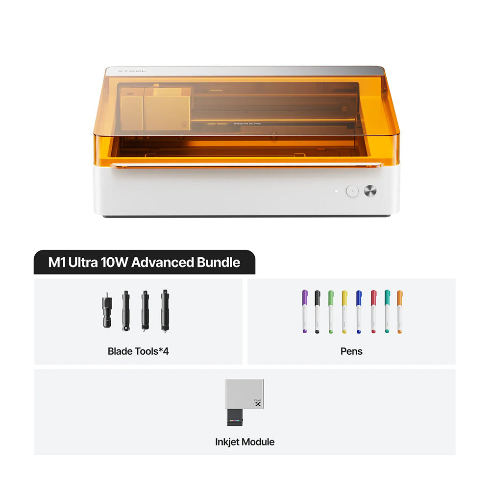 xTool M1 Ultra (10W Desktop Diode Laser Engraver/Cutter, Plus 4-in-1 Craft Machine)