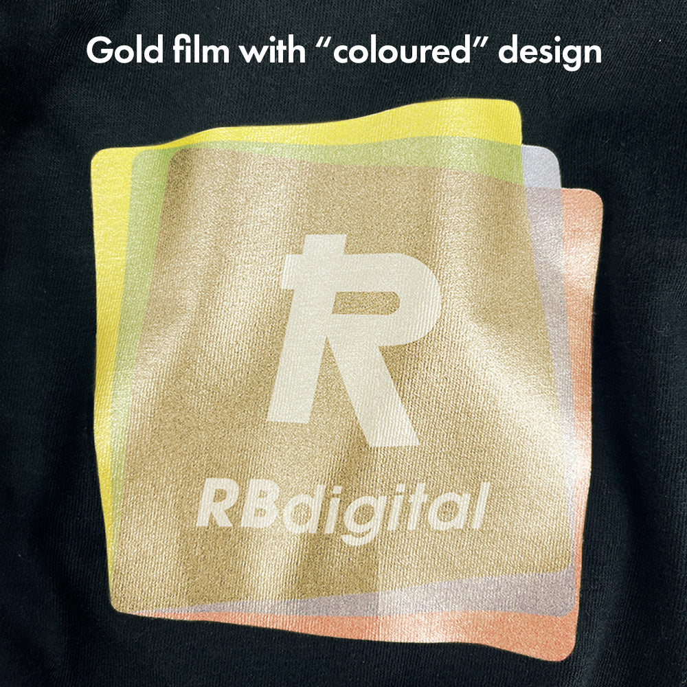 RB Onyx Metallic Gold DTF Film