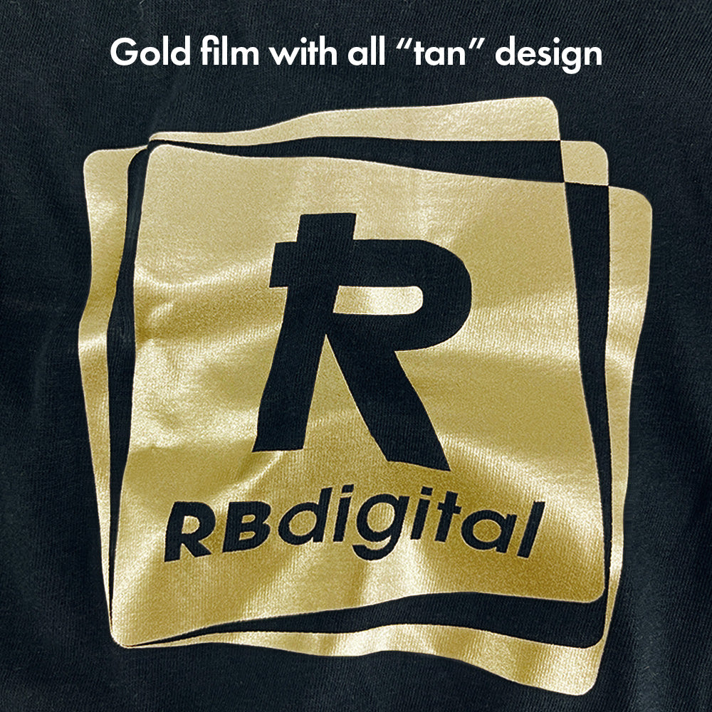 RB Onyx Metallic Gold DTF Film