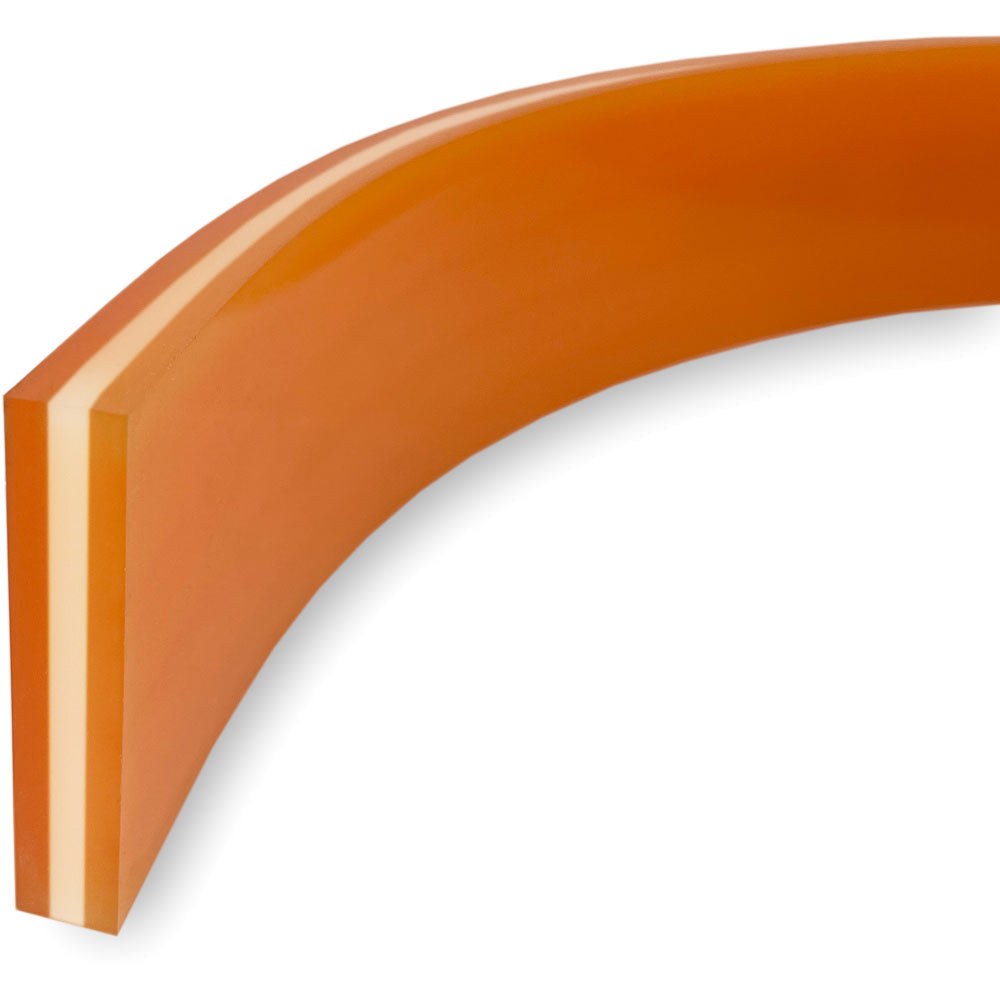 Serilor LC - Lame de raclette pour duromètre Orange/Blanc/Orange 55/90/55