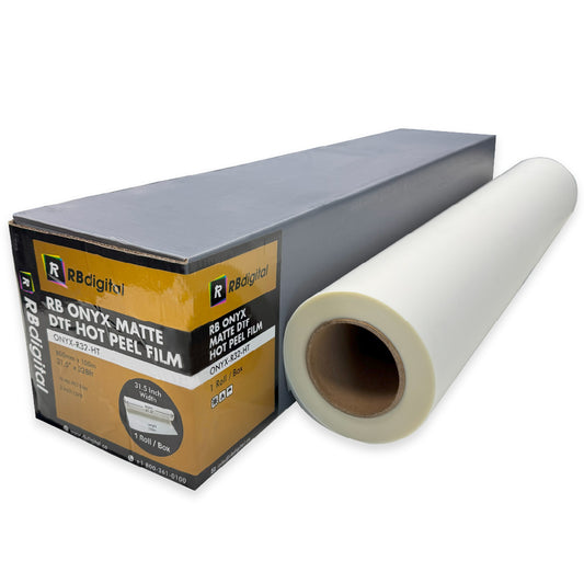 RB Onyx DTF Matte Hot Peel Film - Roll