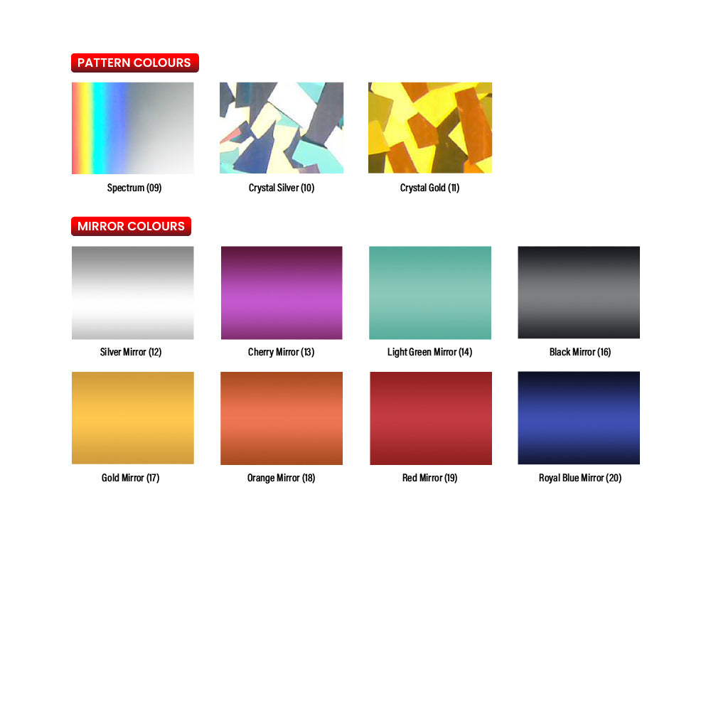 RB Hologram Cut Vinyl