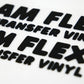 RB Thick Fashion Flex Cut Vinyl