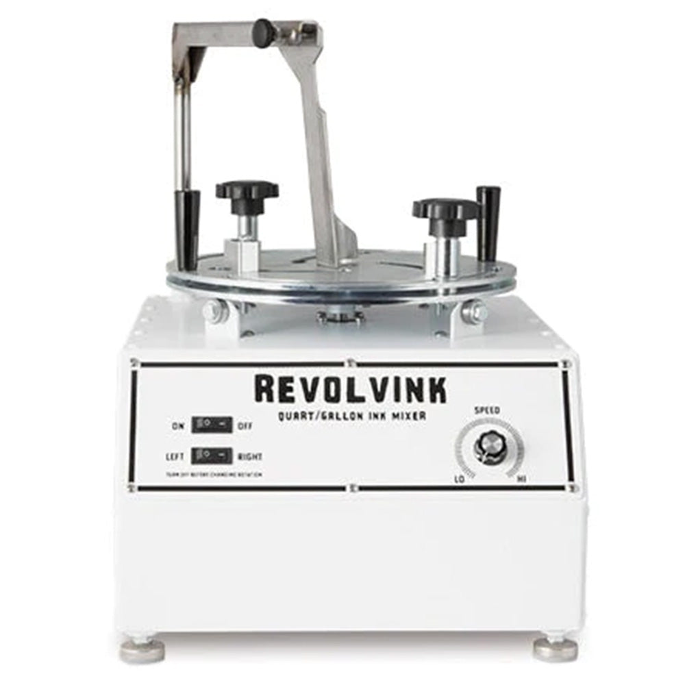 RevolvInk Mixer - Mélangeur et modulateur d'encre de sérigraphie pour quarts et gallons