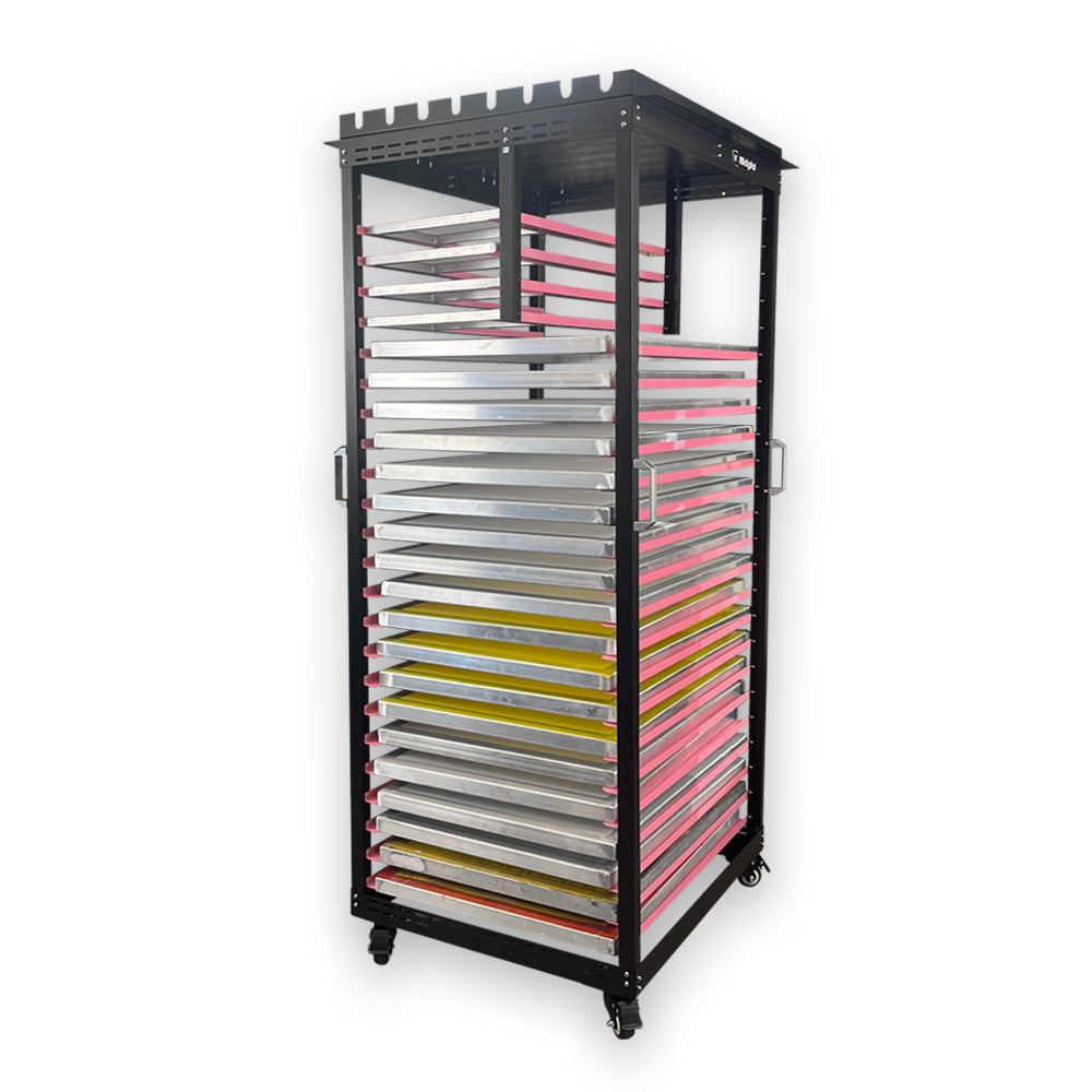 RB Digital Screen Printing Screen Rack