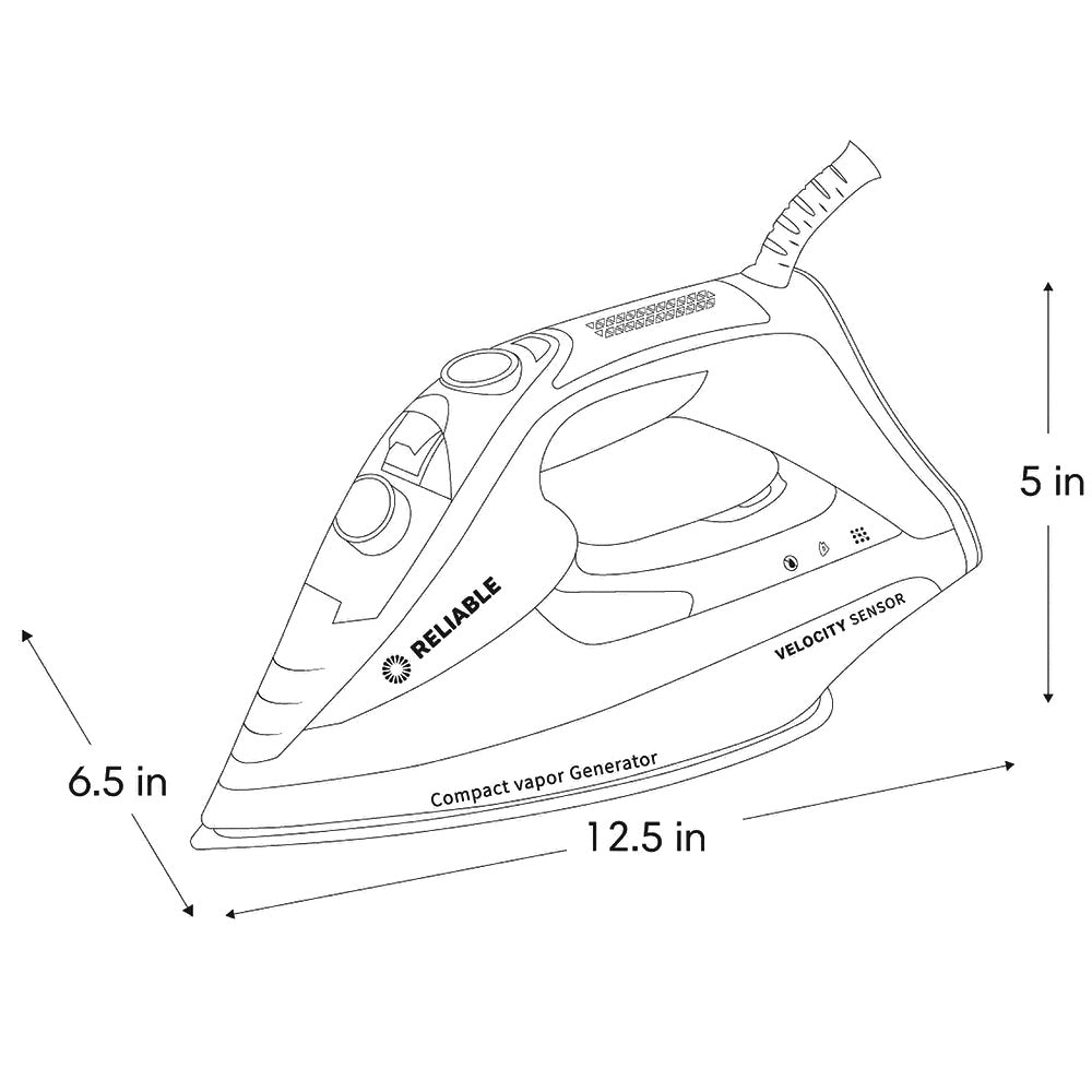 270IR Velocity Auto Control Compact Vapor Generator Steam Iron