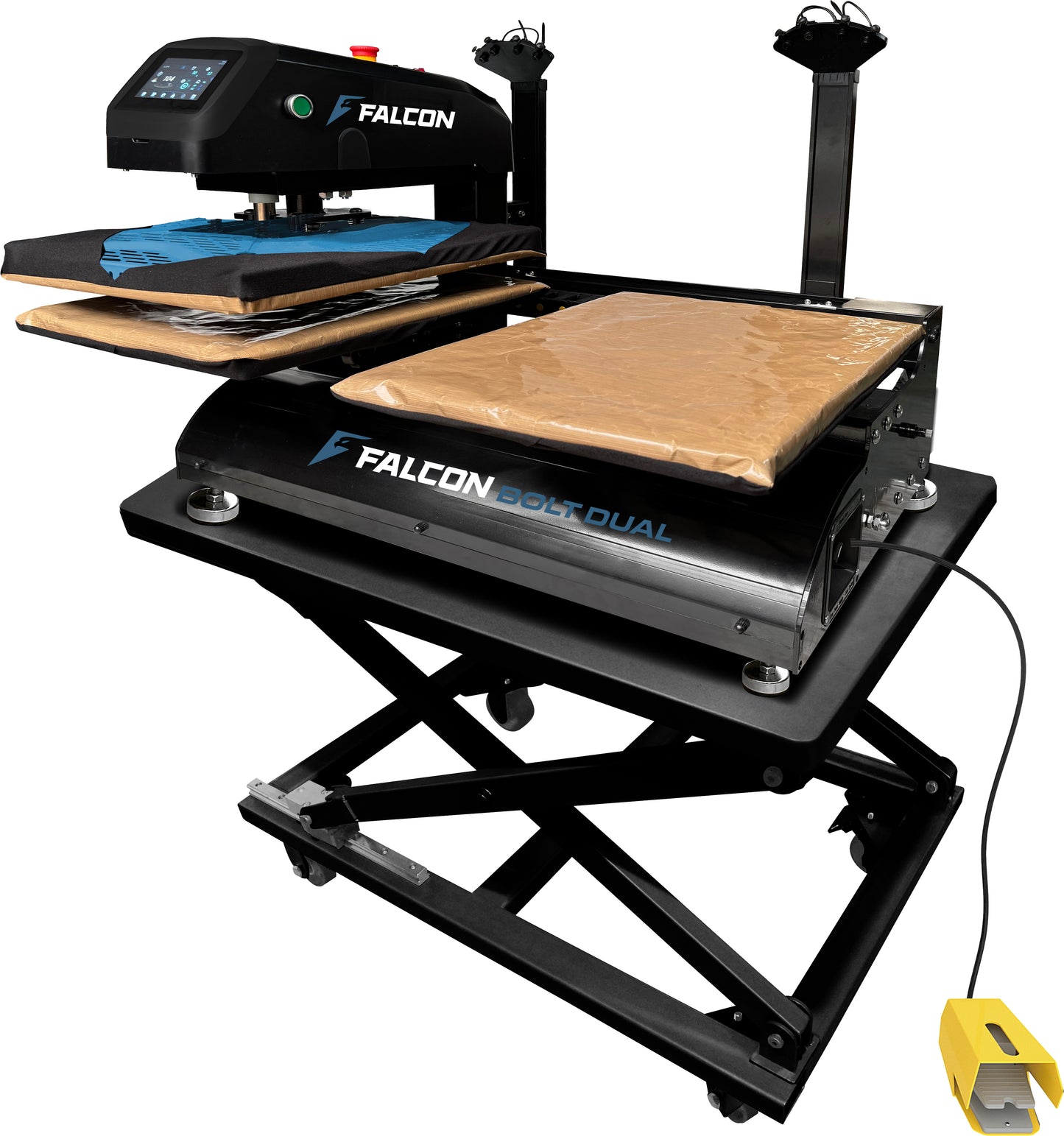 Falcon Bolt Dual (Electric Auto Dual 16” X 20” Heat Press)