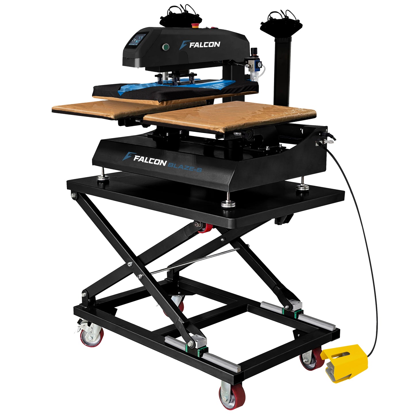 Falcon Blaze-S (Pneumatic Semi-Auto Dual 16” X 20” Heat Press)