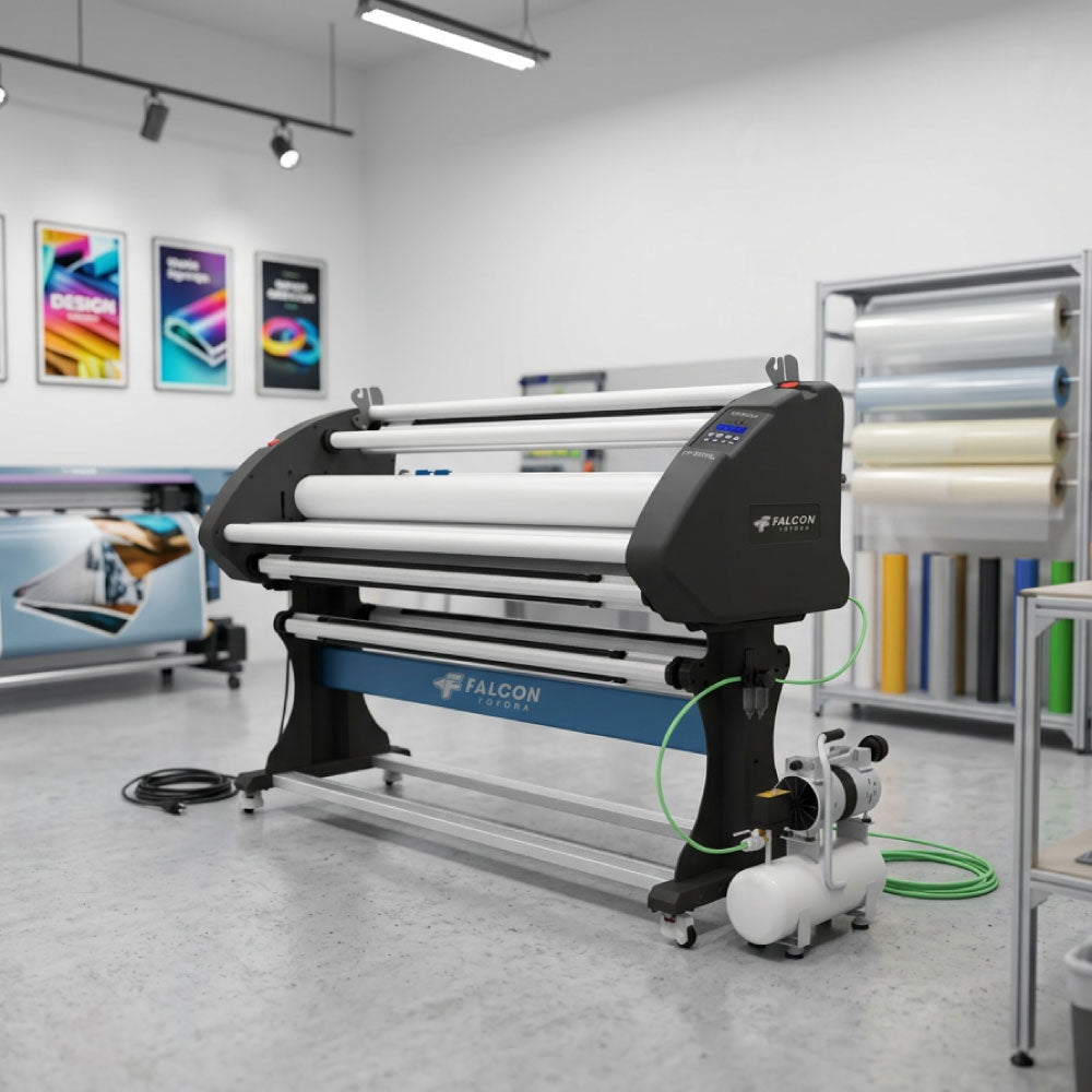 Toyoda Falcon 64" Pneumatic Top Heat Laminator V2