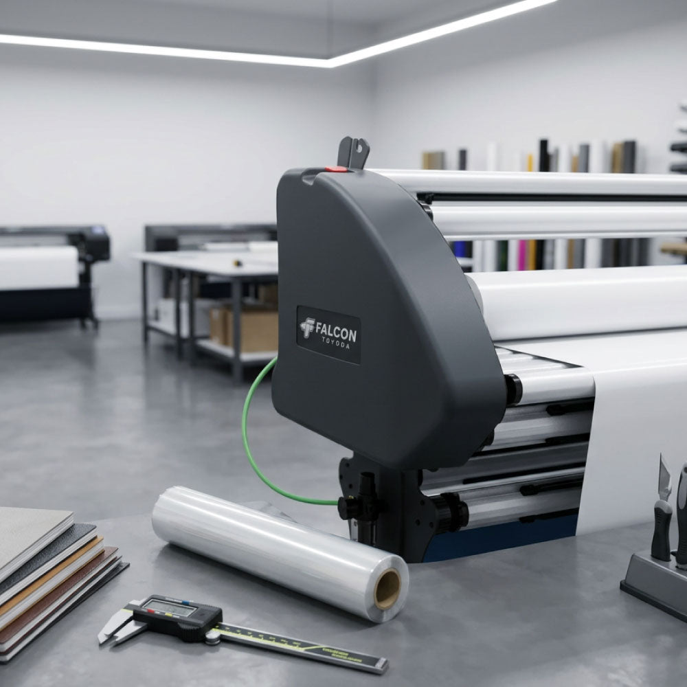 Toyoda Falcon 64" Pneumatic Top Heat Laminator V2