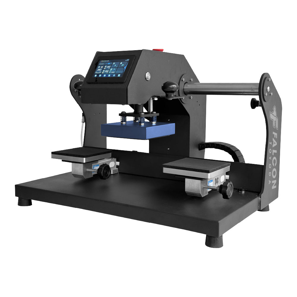 Toyoda Falcon Pneumatic Semi-Auto Dual 6” X 6” Heat Press V2
