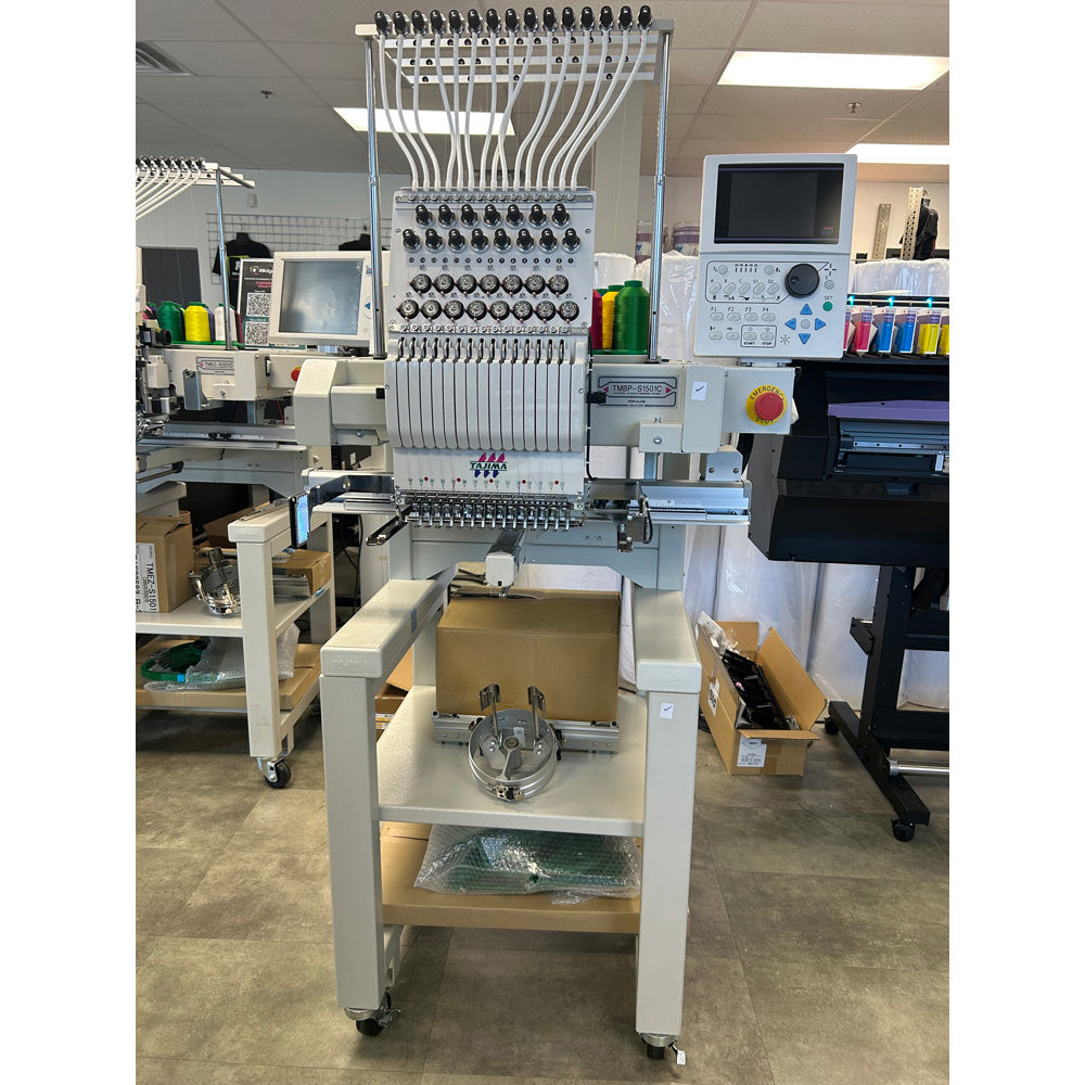 Tajima TMBP-SC1501 Single Head Embroidery Machine (Showroom Model)