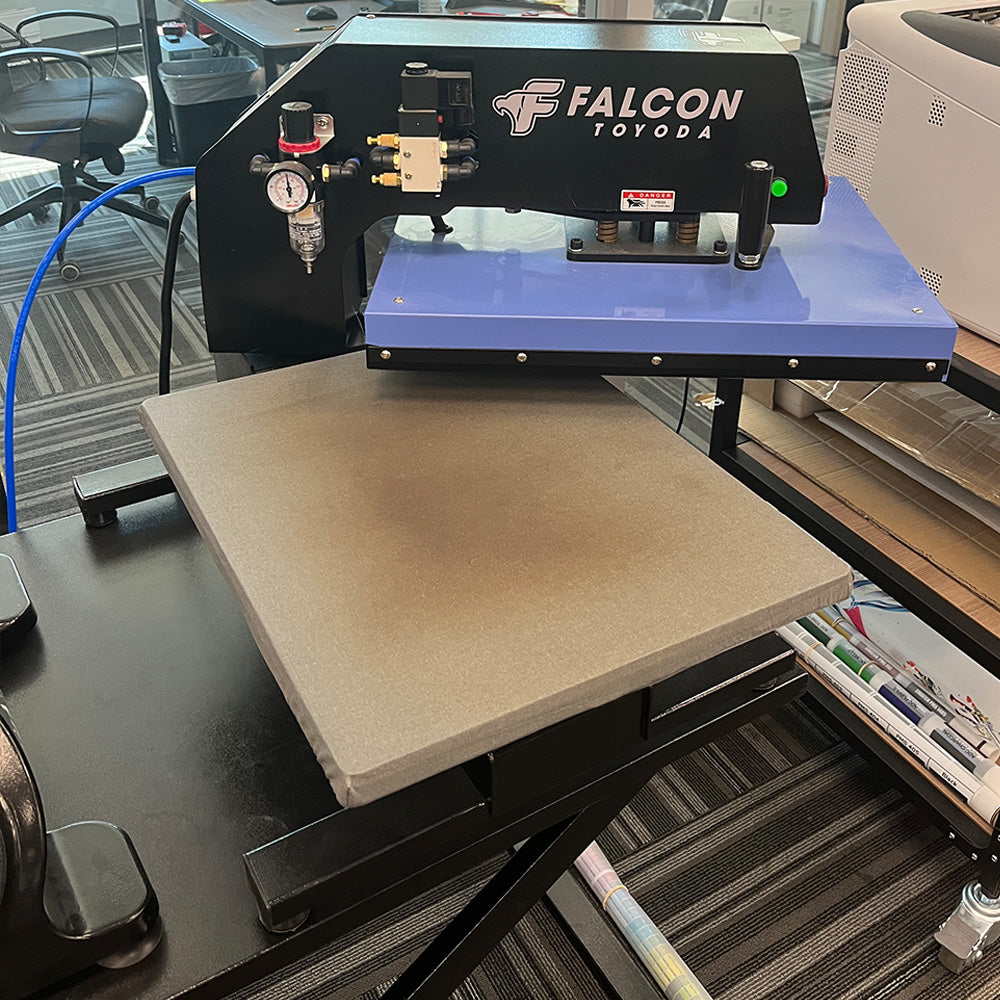 Toyoda Falcon Pneumatic Swing Away Semi-Auto 16” X 20” Heat Press (Showroom Model)