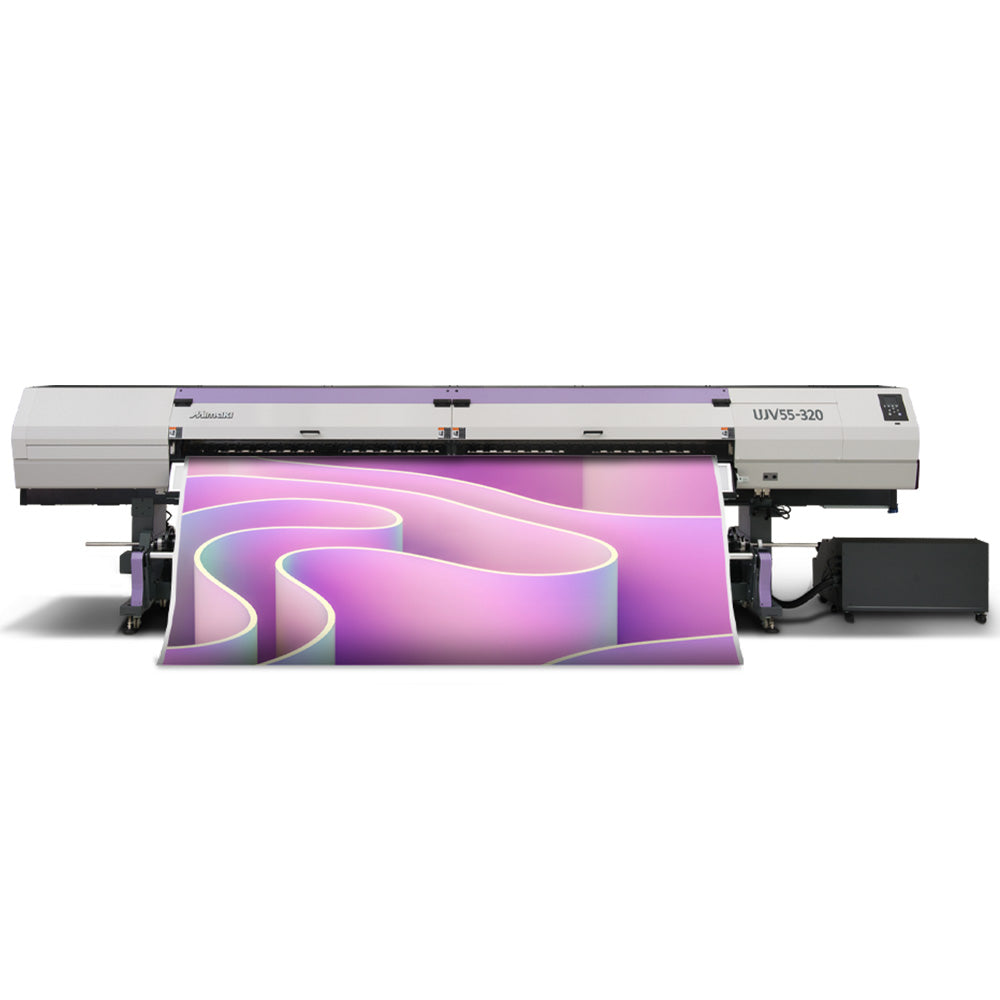 Mimaki UJV55-320 Roll to Roll Imprimante à jet d'encre grand format LED-UV grand format