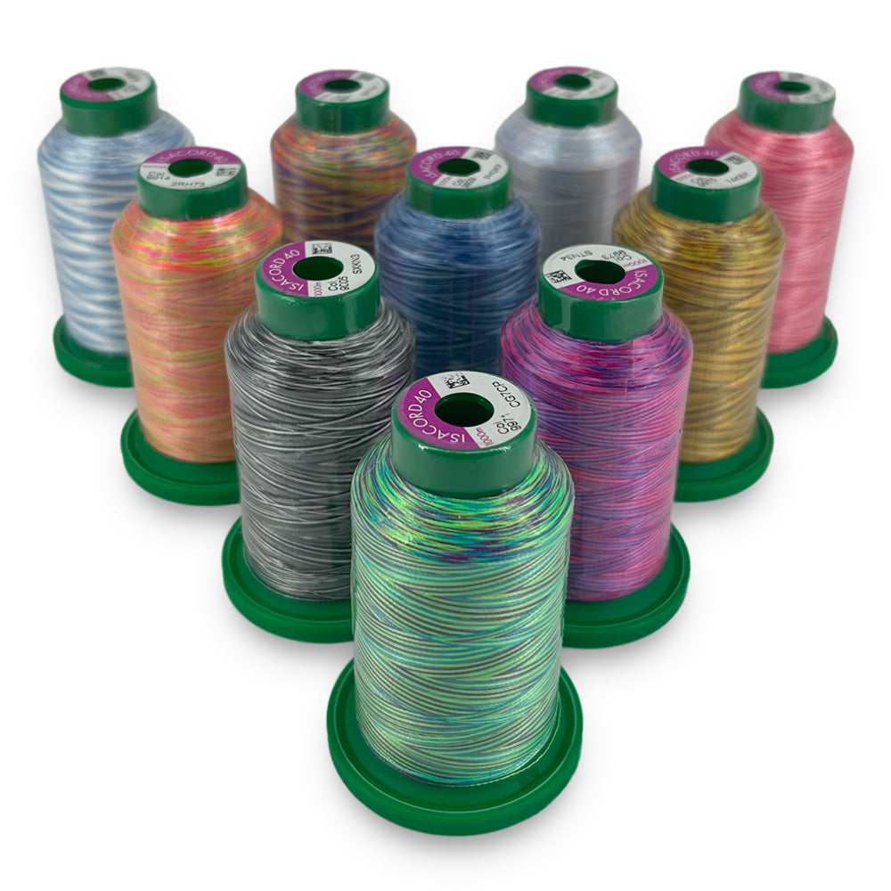 ISACORD 40 KS - Variegated Embroidery Threads – Rubenstein RB Digital Inc