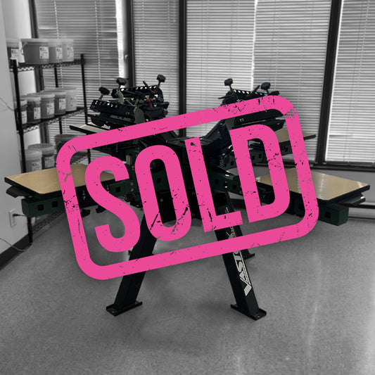 Vastex V-2000HD 4 Station / 4 Colour Premium Manual Screen Printing Press (Showroom Machine)