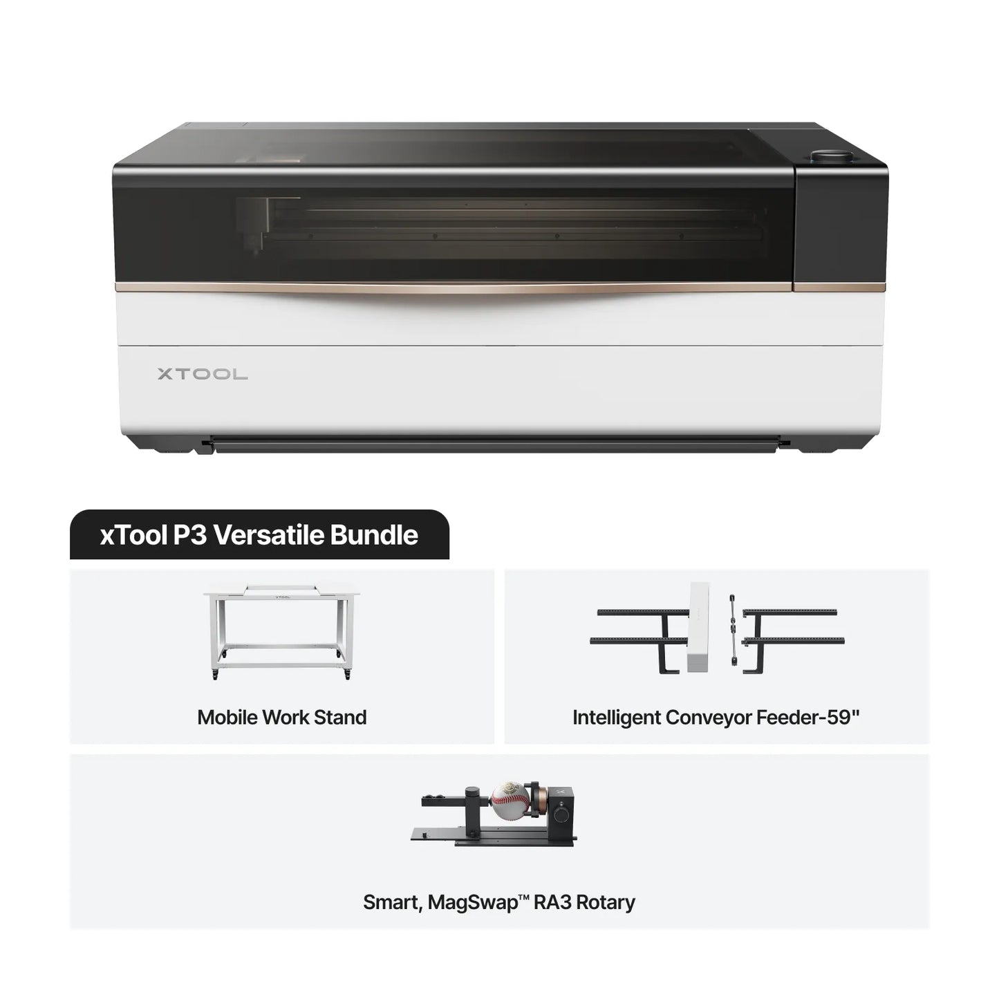 xTool P3 (80W Desktop CO2 Laser Engraver/Cutter)