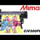 Mimaki Imprimante et découpeuse à jet d'encre grand format série CJV300 Plus