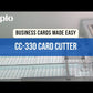 Duplo CC-330 Card Cutter