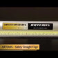 Artemis Safety Straight Edge Ruler