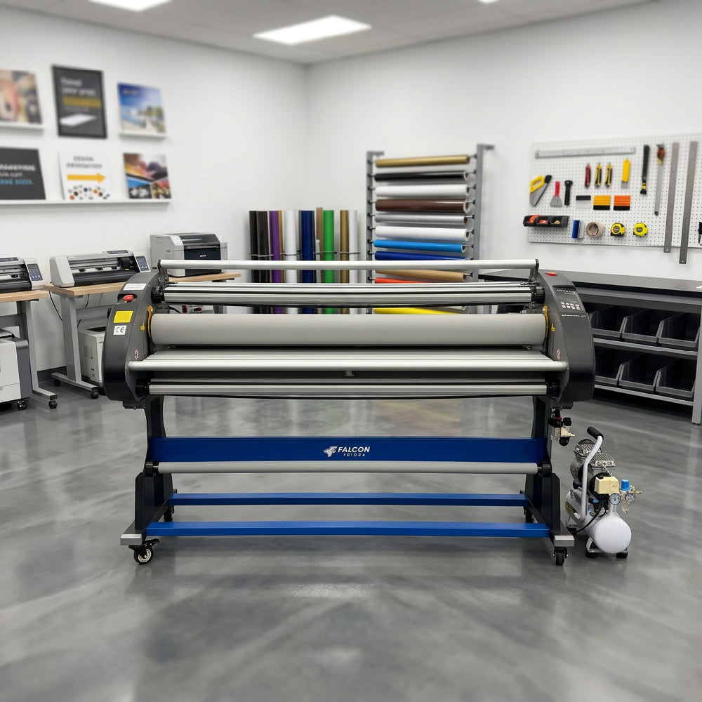 Toyoda Falcon 64" Pneumatic Top Heat Laminator V2