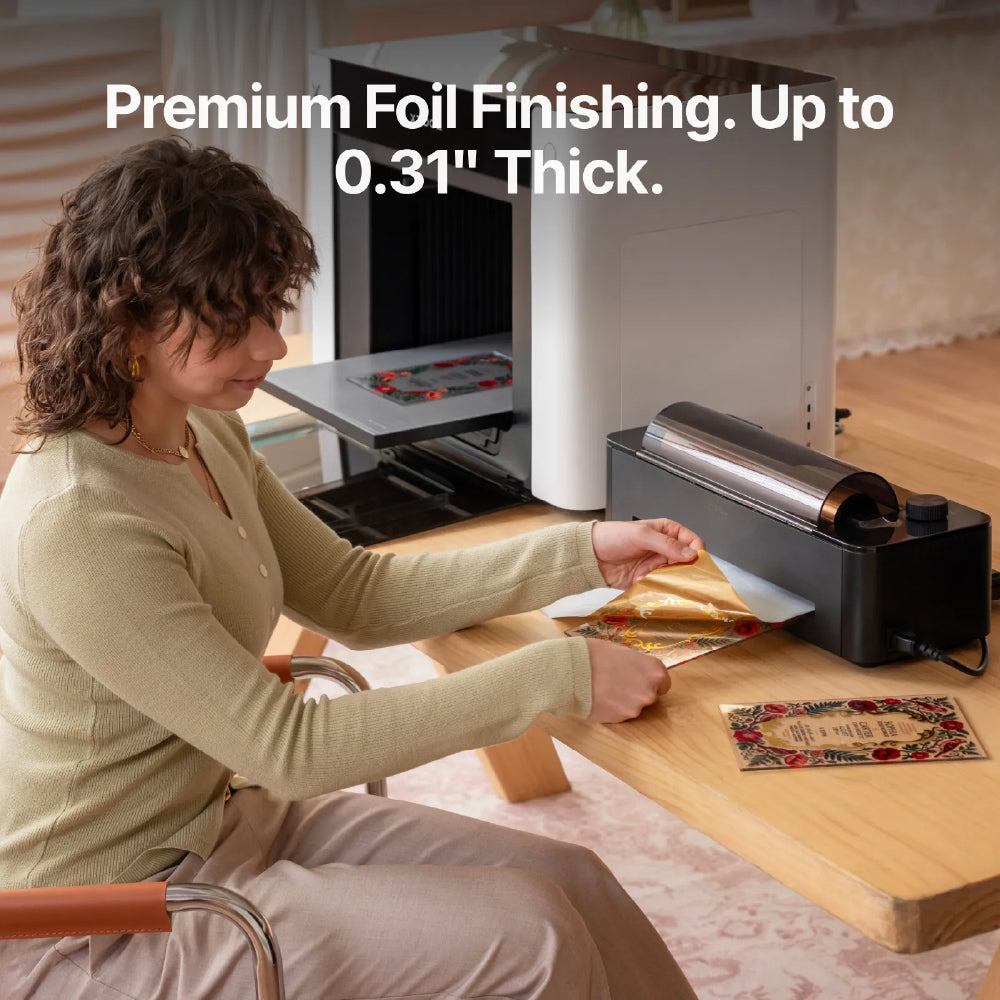 xTool LM1 Laminator and RF1 Roll Feeder for O1 Omni Printer