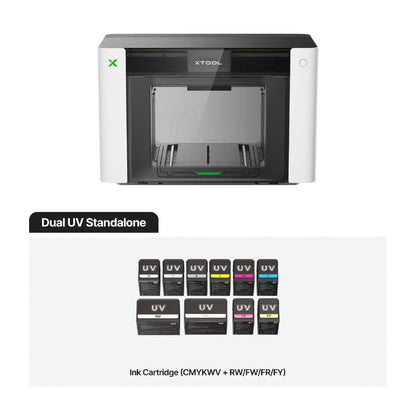 xTool O1 Omni Printer (UV, UV DTF, DTG and Direct-to-Fabric Printing in One)