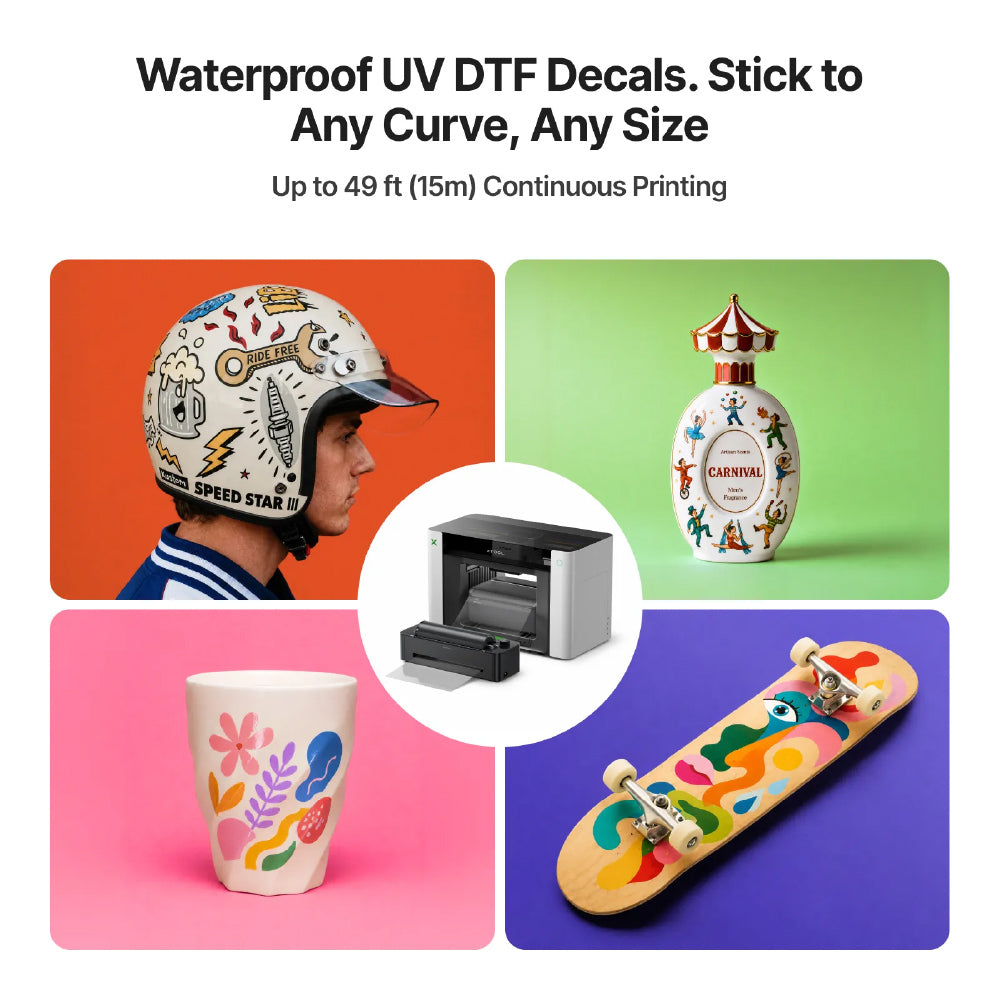 xTool O1 Omni Printer (UV, UV DTF, DTG and Direct-to-Fabric Printing in One)