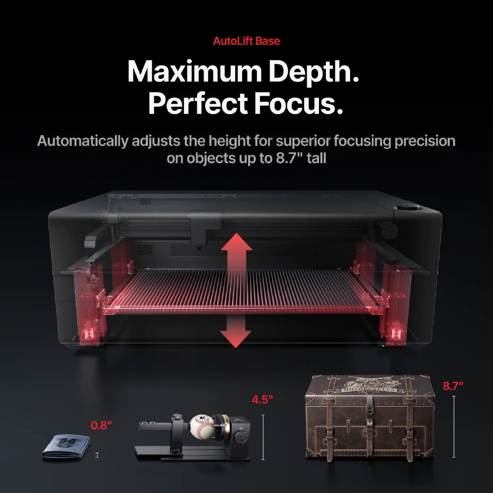 xTool P3 (80W Desktop CO2 Laser Engraver/Cutter)