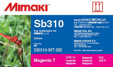 Mimaki Dye-Sub SB310 Inks