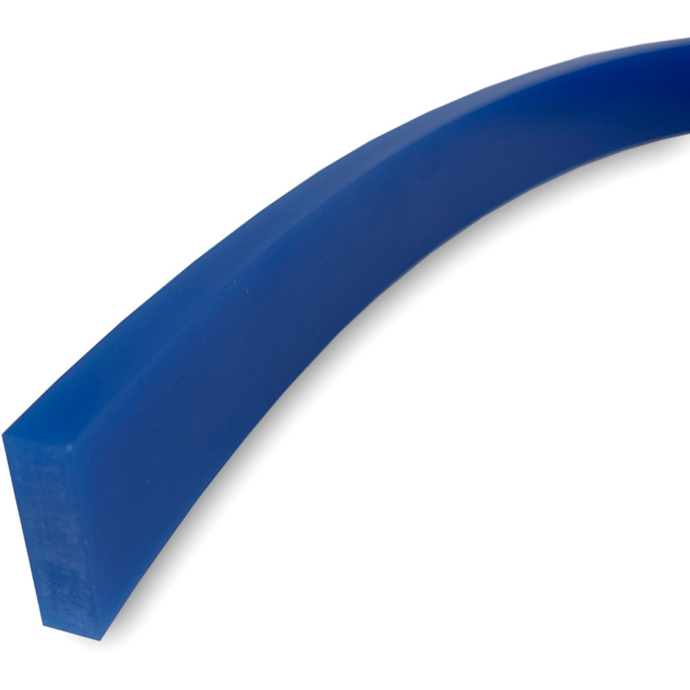 8x30mm Blue 70 Durometer Squeegee Blade For M&R Copperhead Line