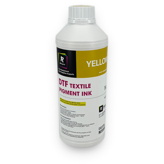 Encre pigmentée textile DTF - Jaune