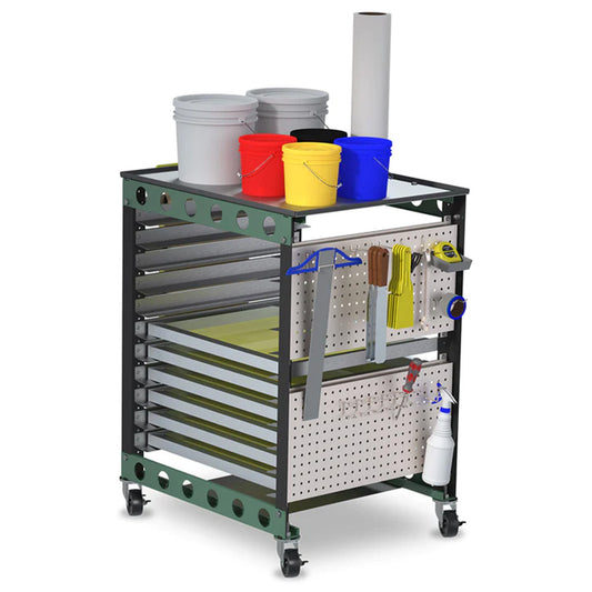 Screen and Accessory Cart