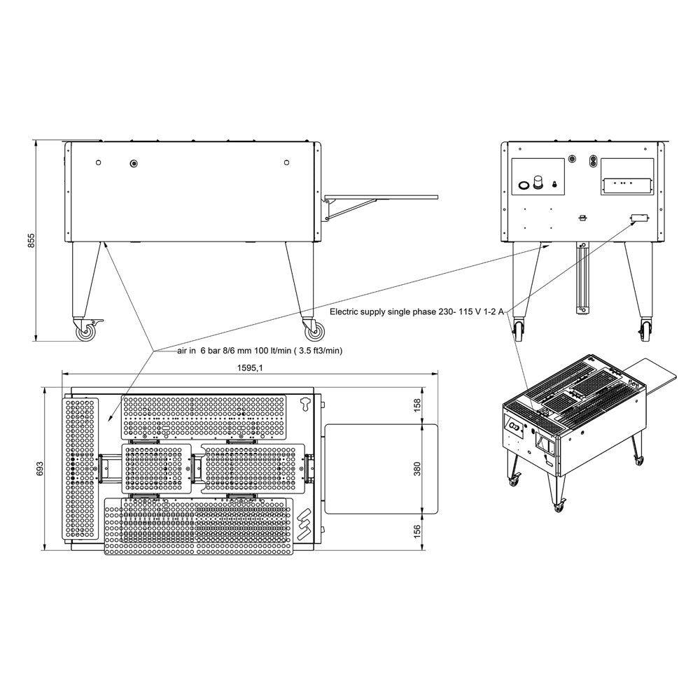 Speedy T Folding Machine