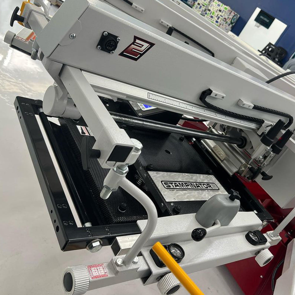Stampinator Dryer and Inline Heat Press For Automatic Screen Printing Presses