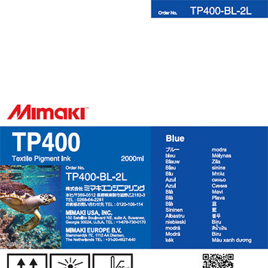 Mimaki Textile Pigment TP400 Inks