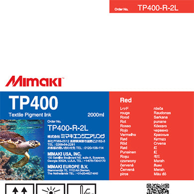 Mimaki Textile Pigment TP400 Inks