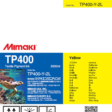 Mimaki Textile Pigment TP400 Inks