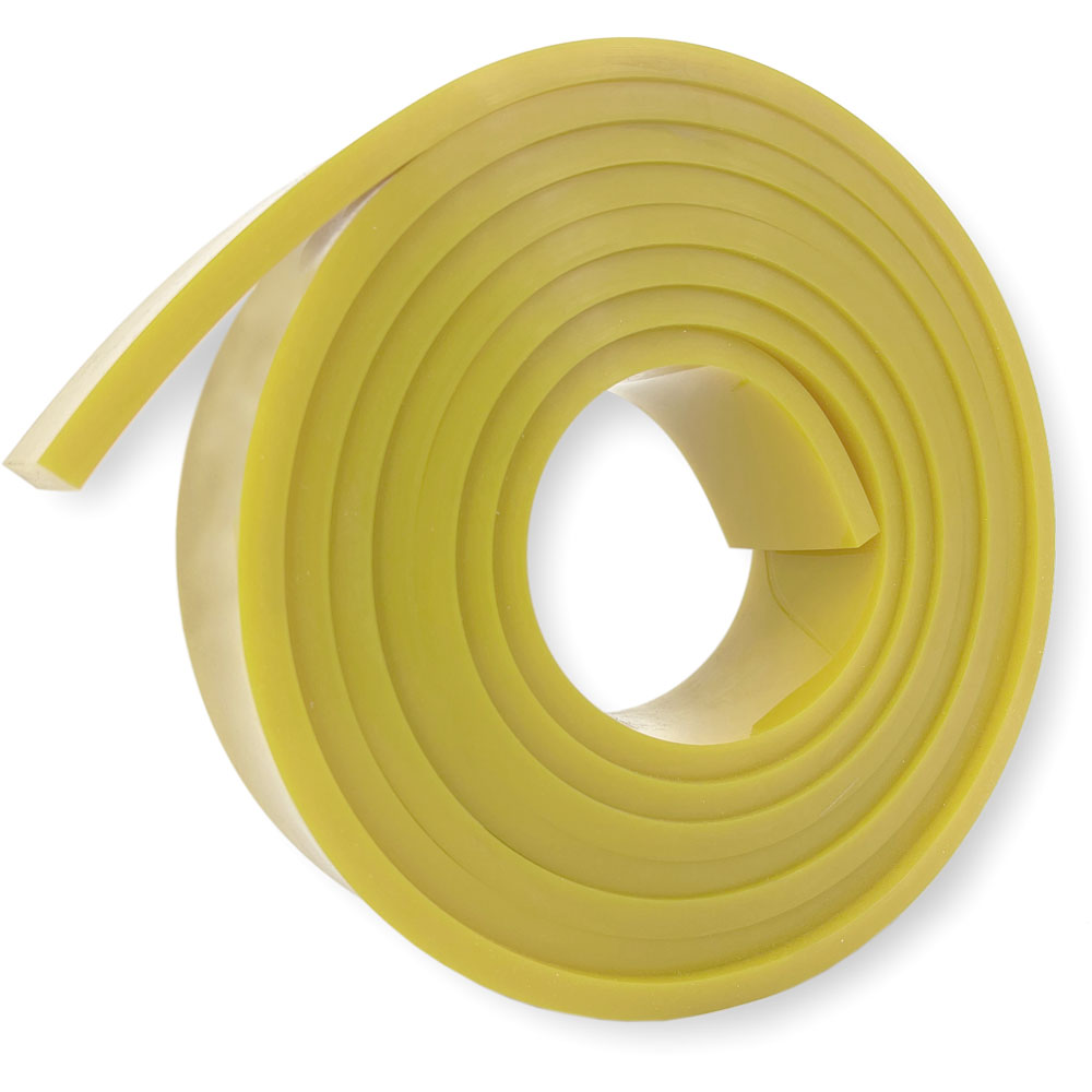 Yellow 70 Durometer Squeegee Blade